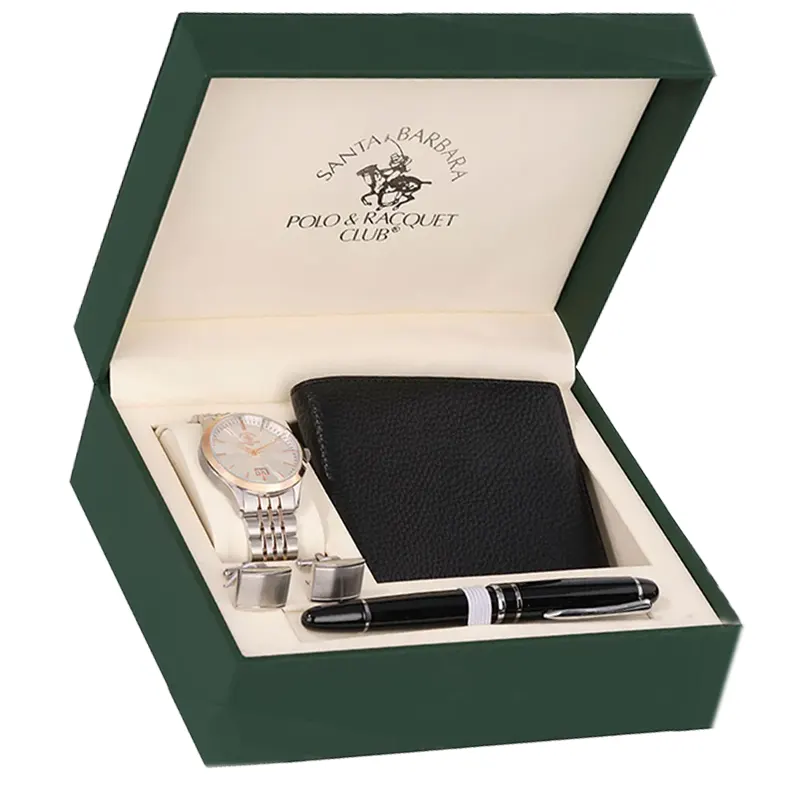 Santa Barbara Polo & Racquet Club Fashion Men's Gift Set- SB.1.10615-5